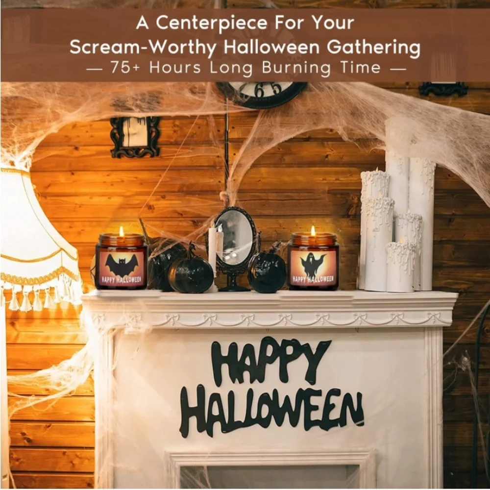Halloween candles 3 pack